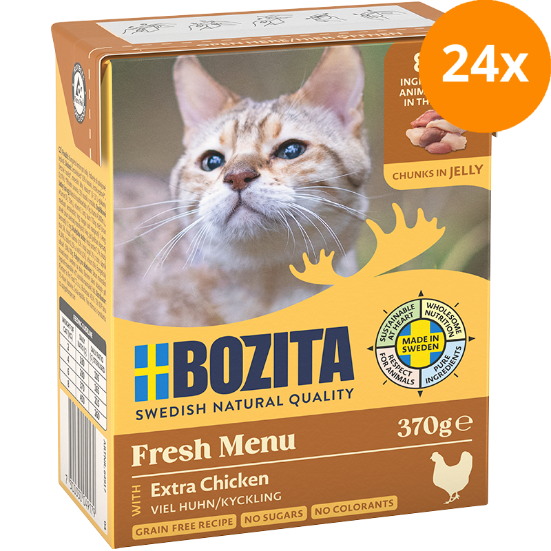 Bozita Häppchen in Gelee viel Huhn 370 g