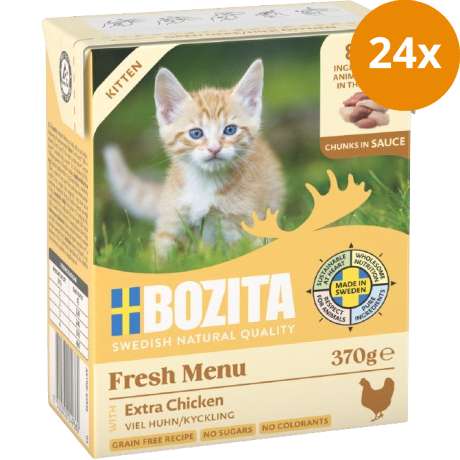 Bozita Häppchen in Soße Hühnchen für Kitten 370 g