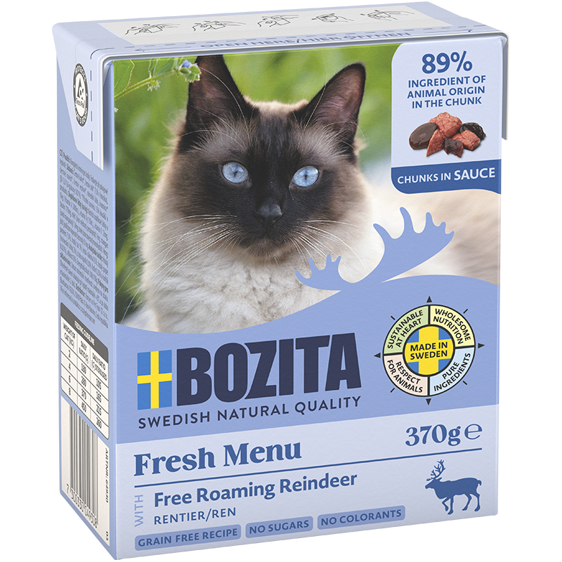 Bozita Häppchen in Soße Rentier 370 g