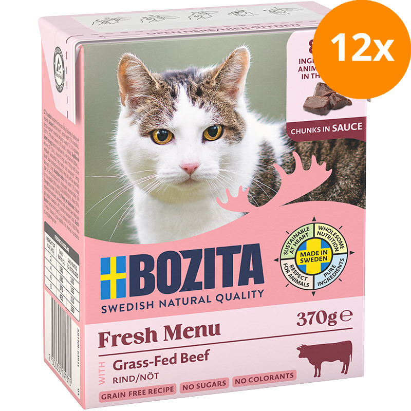 Bozita Häppchen in Soße Rind 370 g