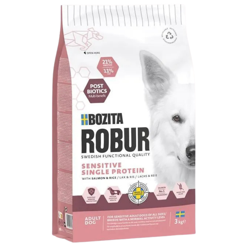 Bozita Robur Adult Sensitive Single Protein Lachs