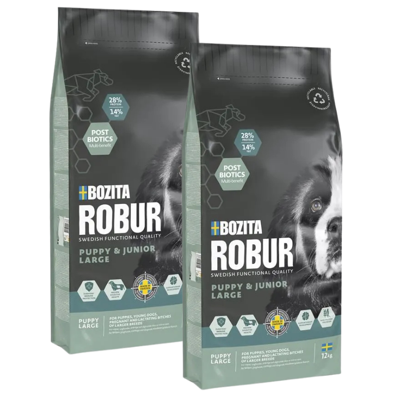 Bozita Robur Puppy & Junior XL Huhn