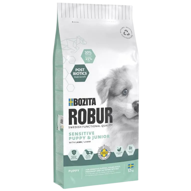 Bozita Robur Sensitive Grain Free Puppy Lamm