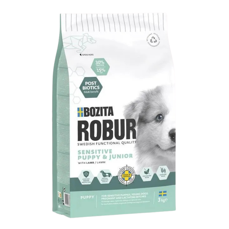 Bozita Robur Sensitive Grain Free Puppy Lamm