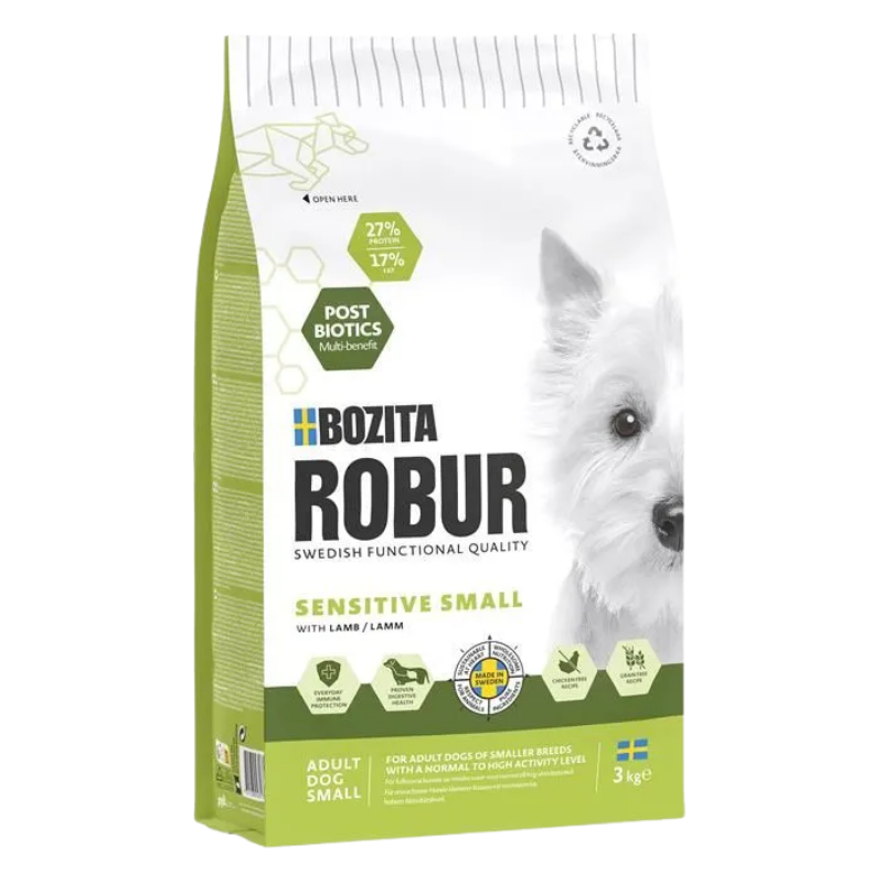 Bozita Robur Adult Small Breed Sensitive Lamm