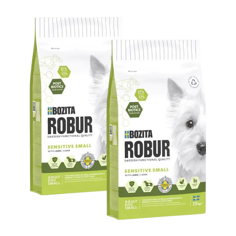 Bozita Robur Adult Small Breed Sensitive Lamm