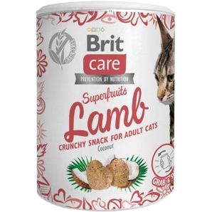 Brit Care Cat Snack Superfruits Lamb 100 g