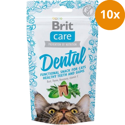 Brit Care Cat Snack Dental 50 g