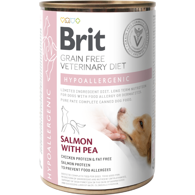 Brit Vet Dog Dose Hypoallergenic 400 g