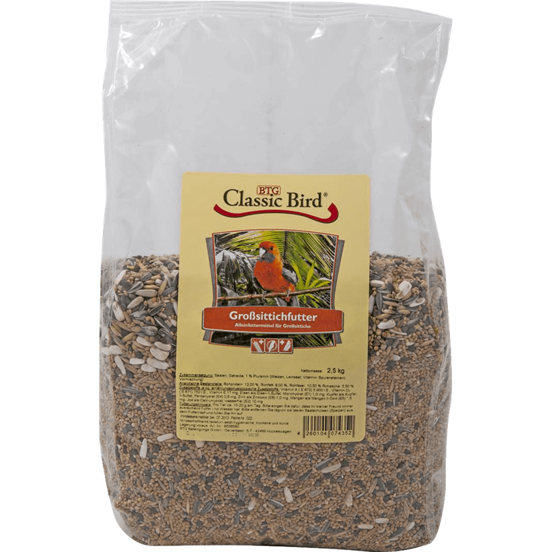 BTG Classic Bird Großsittichfutter
