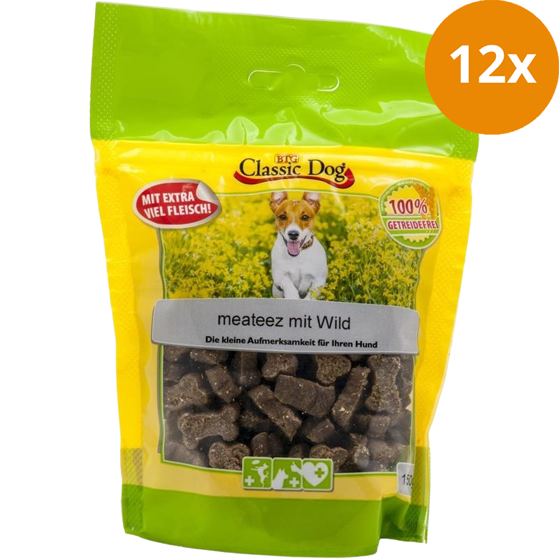 BTG Classic Dog Meateez Wild 150 g