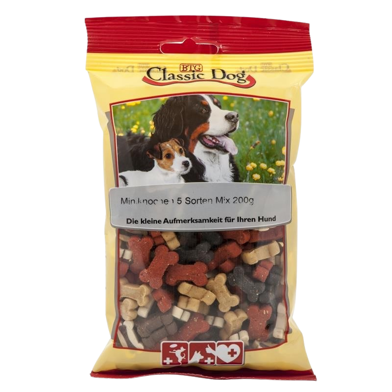 BTG Classic Dog Mini Knochen Mix 200 g