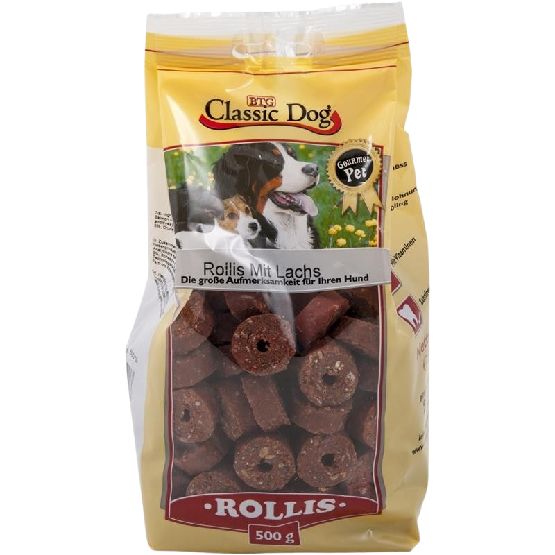 BTG Classic Dog Rollis mit Lachs 500 g