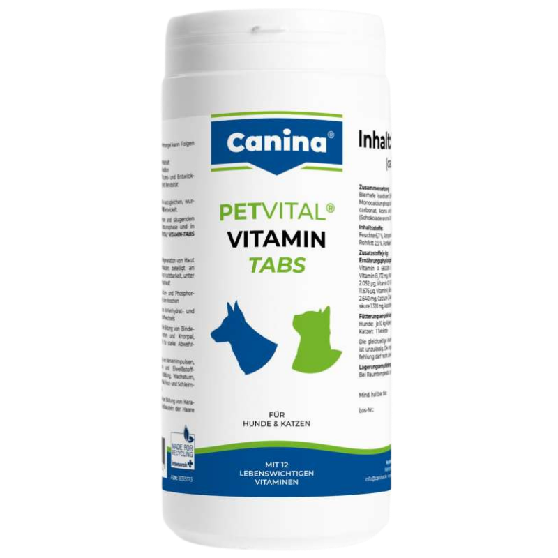 Canina Pharma PETVITAL Vitamin-Tabs