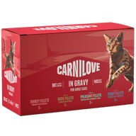 Carnilove Cat PB Gravy Multipack 12 x 85 g