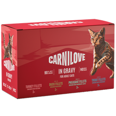 Carnilove Cat PB Gravy Multipack 12 x 85 g