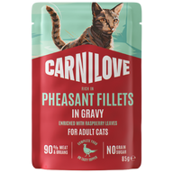 Carnilove Cat PB Gravy Pheasant 85 g