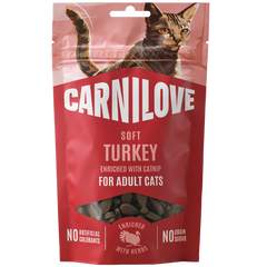 Carnilove Cat Snack Soft Turkey with Catnip 50 g