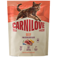 Carnilove Cat TrueFresh Adult sterili. Beef 400 g