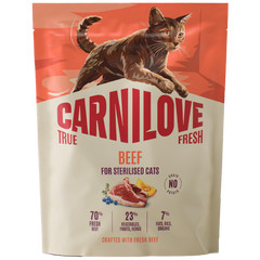 Carnilove Cat TrueFresh Adult sterili. Beef 400 g
