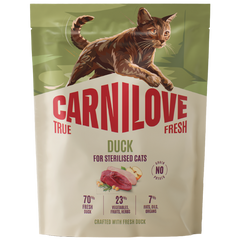 Carnilove Cat TrueFresh Adult sterili. Duck 400 g