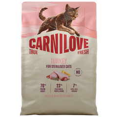 Carnilove Cat TrueFresh Adult sterili. Turkey