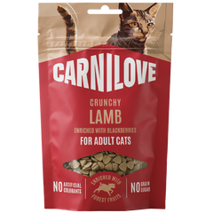 Carnilove Cat Snack Crunchy Lamb + Blackberries 50 g