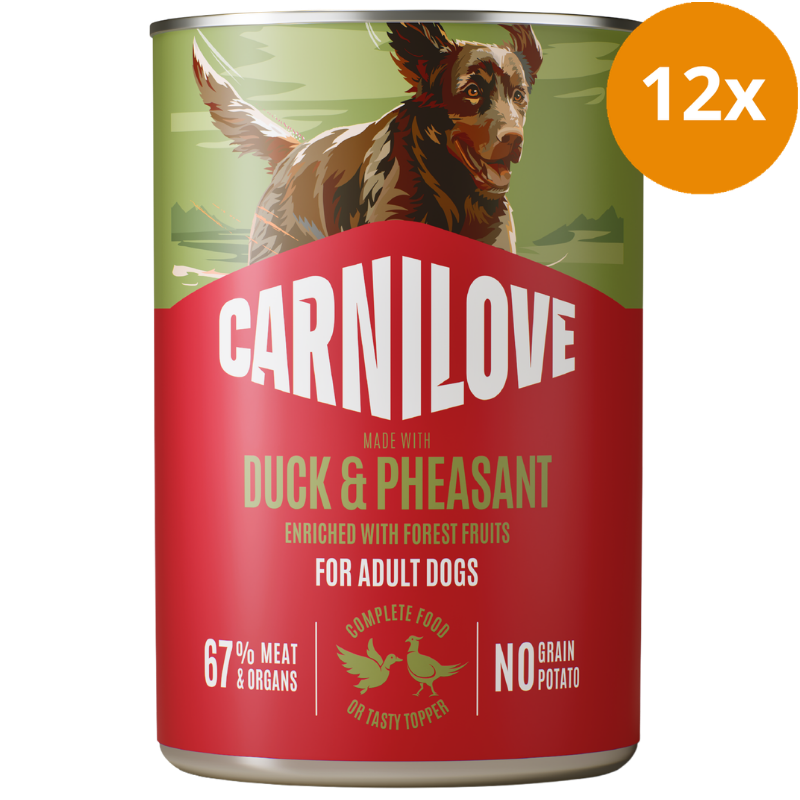 Carnilove Dog Dose Paté Adult Duck & Pheasant 400 g