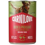 Carnilove Dog Dose Paté Adult Duck & Pheasant 400 g