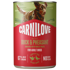 Carnilove Dog Dose Paté Adult Duck & Pheasant 400 g