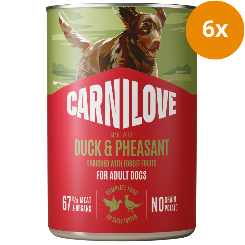 Carnilove Dog Dose Paté Adult Duck & Pheasant 400 g
