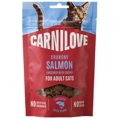 Carnilove Cat Snack Crunchy Salmon + Catnip 50 g