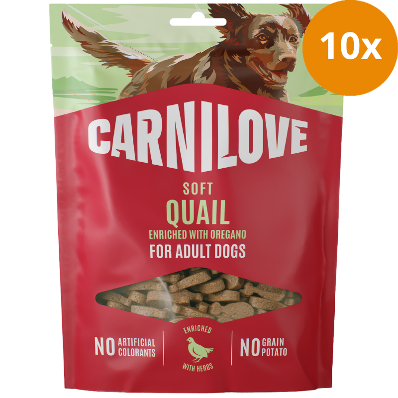 Carnilove Dog Snack Soft Quail & Oregano 200 g