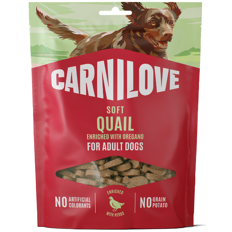Carnilove Dog Snack Soft Quail & Oregano 200 g