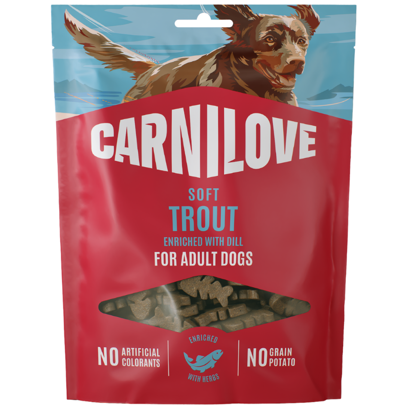 Carnilove Dog Snack Soft Trout & Dill 200 g