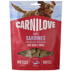 Carnilove Dog Snack Soft Sardin & Garlic 200 g