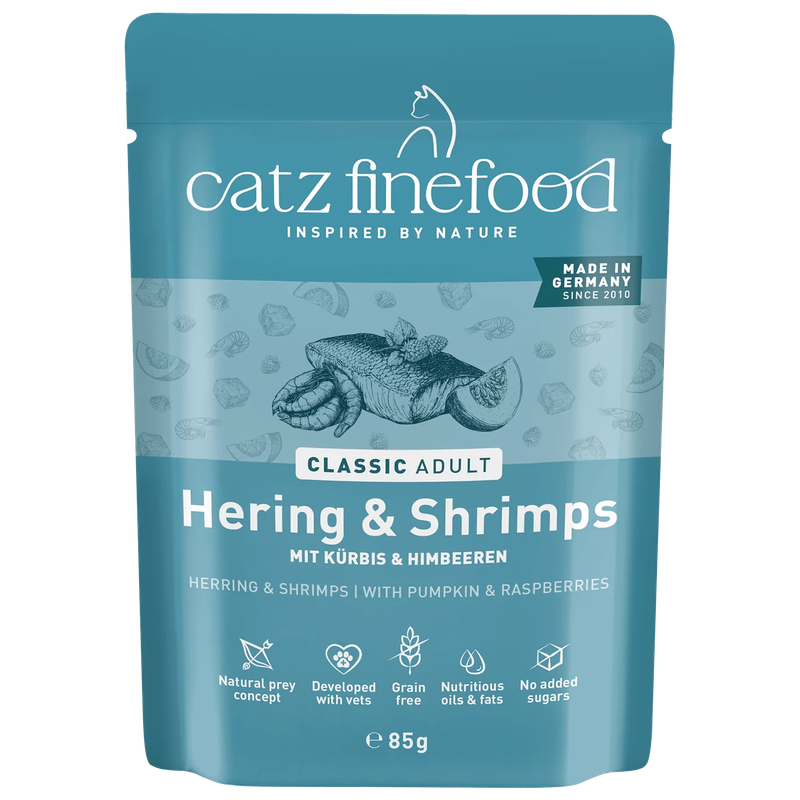 catz finefood No. 13 Hering & Shrimps 85 g