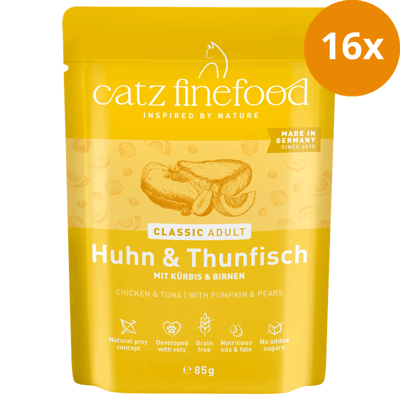 catz finefood No. 25 Huhn & Thunfisch 85 g