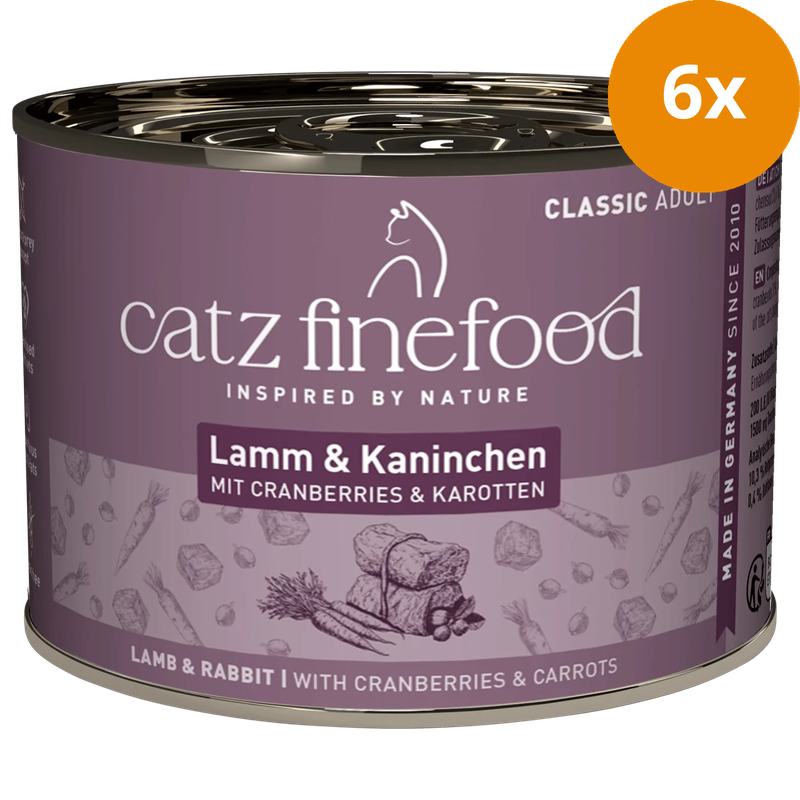 catz finefood No. 11 Lamm&Kaninchen 200 g