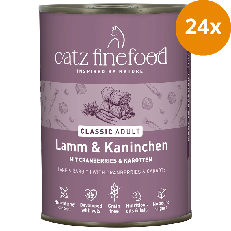 catz finefood No. 11 Lamm&Kaninchen 400 g