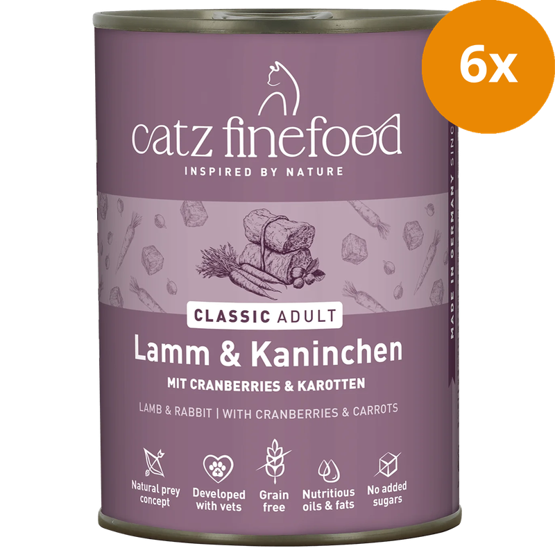 catz finefood No. 11 Lamm&Kaninchen 400 g