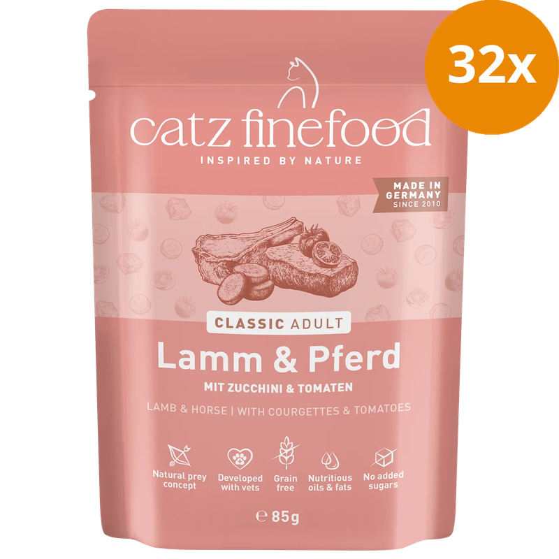 catz finefood No. 19 Lamm & Pferd 85 g