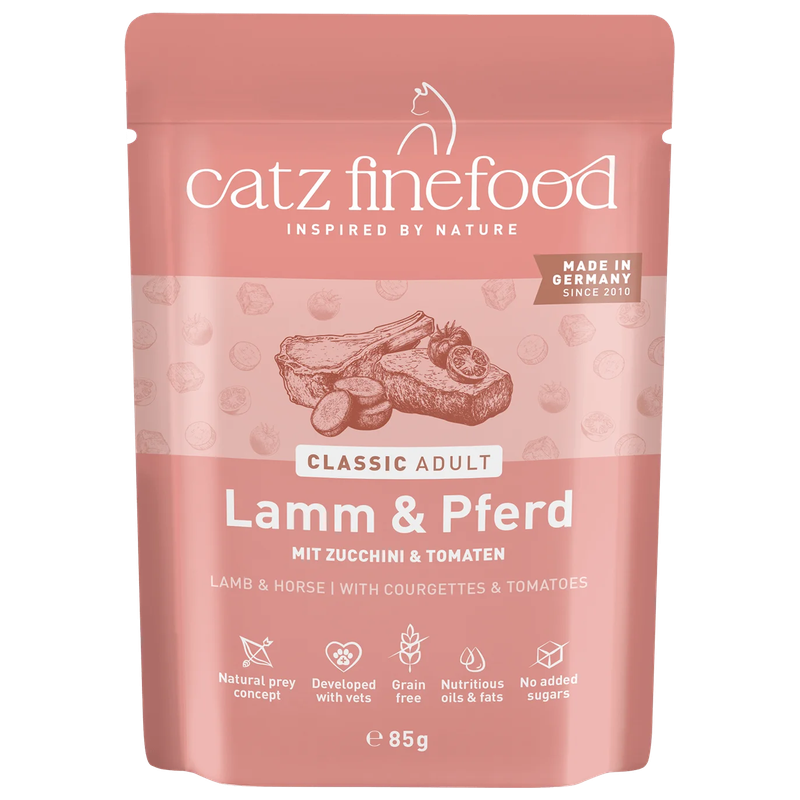 catz finefood No. 19 Lamm & Pferd 85 g