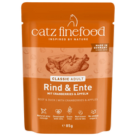 catz finefood No. 23 Rind & Ente 85 g