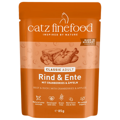 catz finefood No. 23 Rind & Ente 85 g
