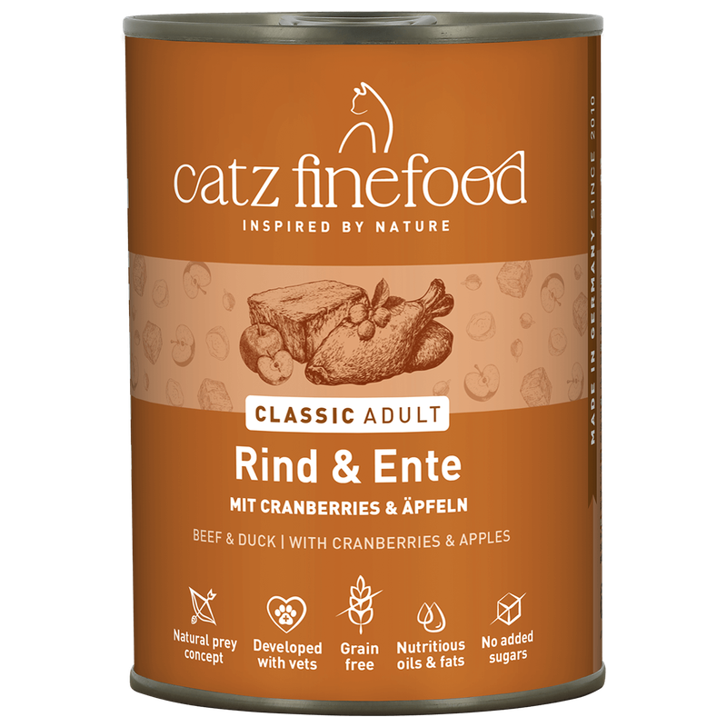 catz finefood No. 23 Rind&Ente 400 g