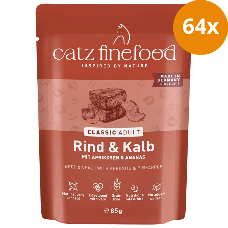 catz finefood No. 7 Rind & Kalb 85 g