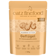 catz finefood Kitten No. 03 Geflügel 85 g