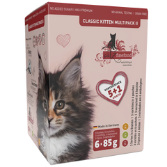catz finefood Kitten MP II 6x85 g (5+1)