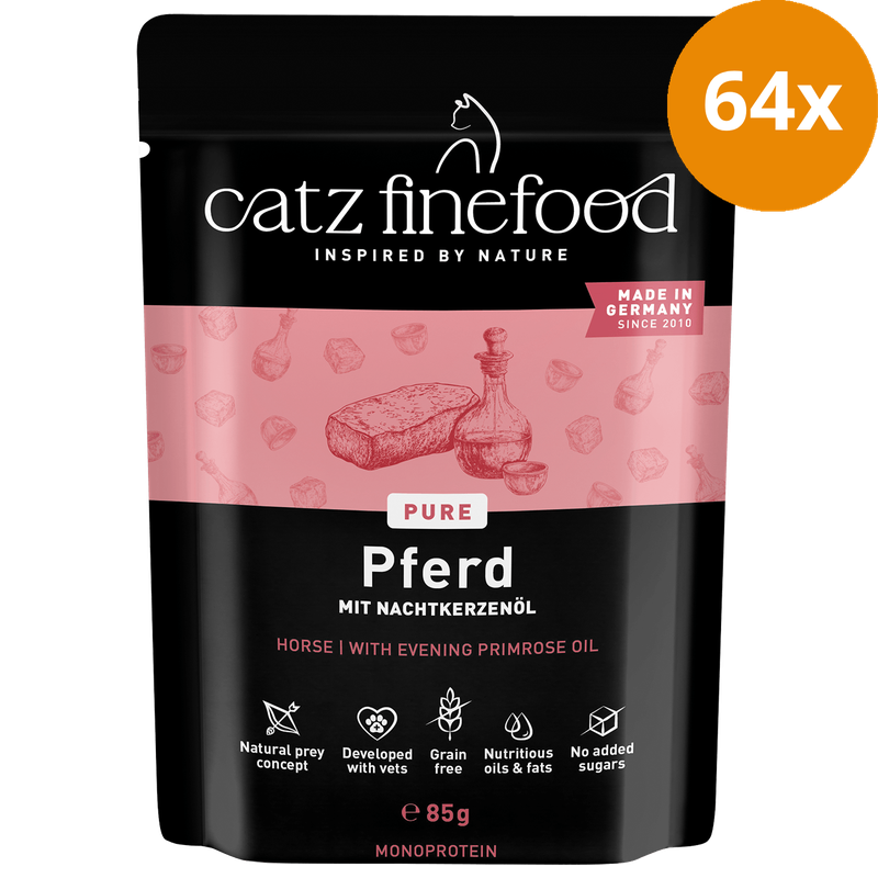 catz finefood Purrrr No. 123 Pferd 85 g